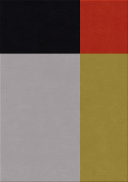 Bauhaus 10870-bauhaus03 - handgefertigter Teppich,  getuftet (Indien), 24x24 5ply Qualität